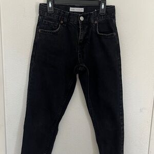 Zara Dark Charcoal Denim Pants